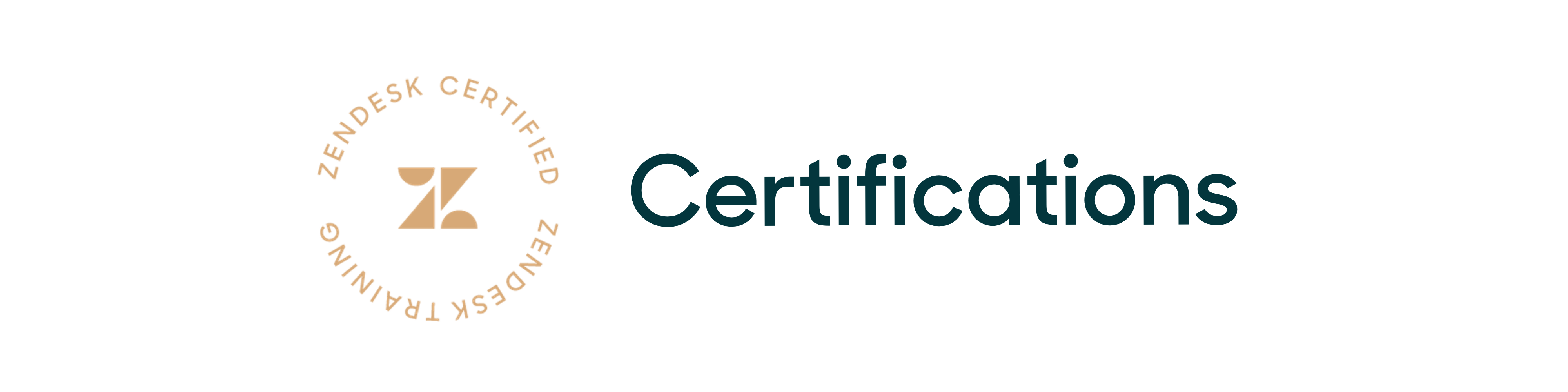 Zendesk Certifications