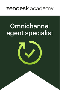 Omnichannel agent specialist badge