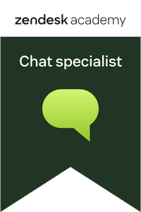 Chat specialist badge