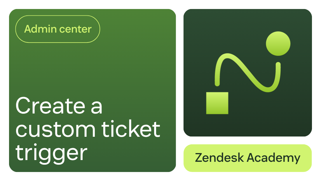 Create a custom ticket trigger
