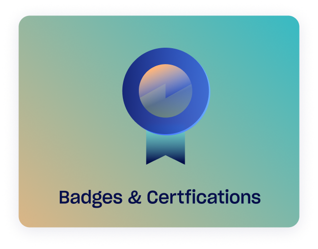 Badges & Certifications