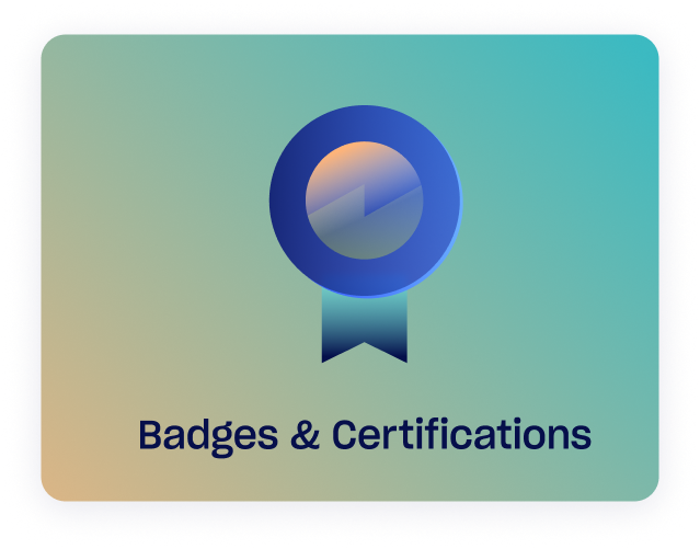 Badges & Certifications