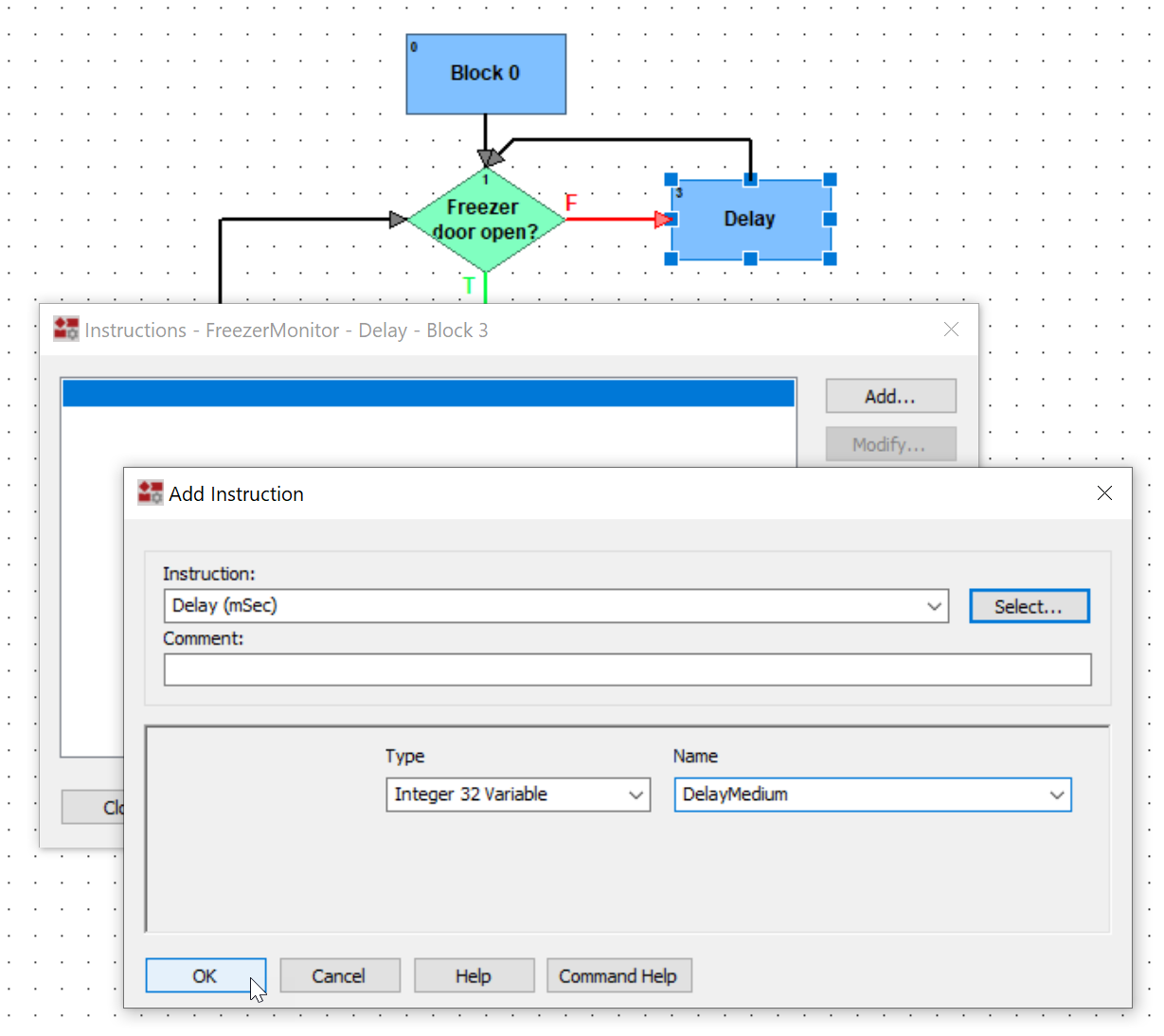Adding Delays in Programming Loops
