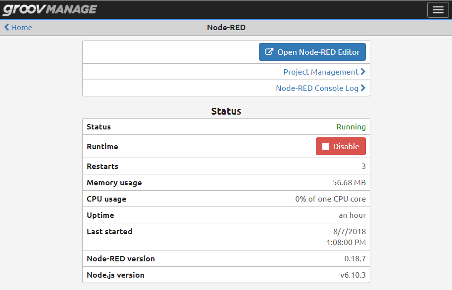 Node-RED状态2