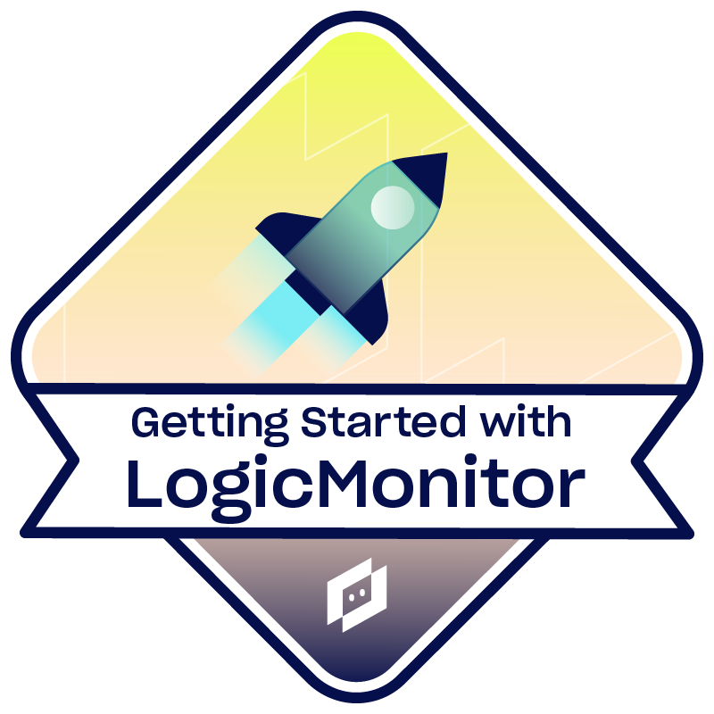 Getting Started with LogicMonitor Badge
