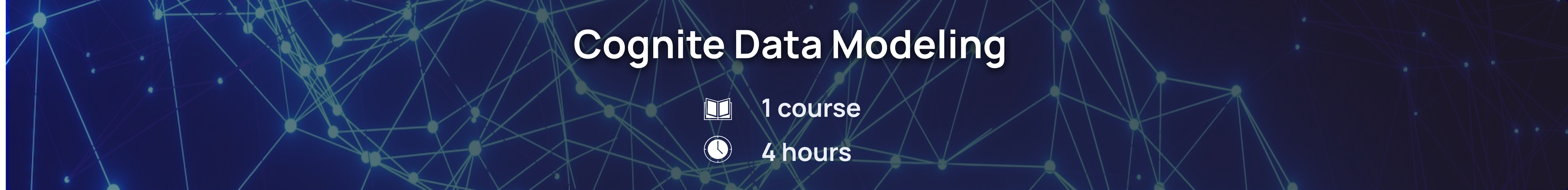 Cognite Data Modeling