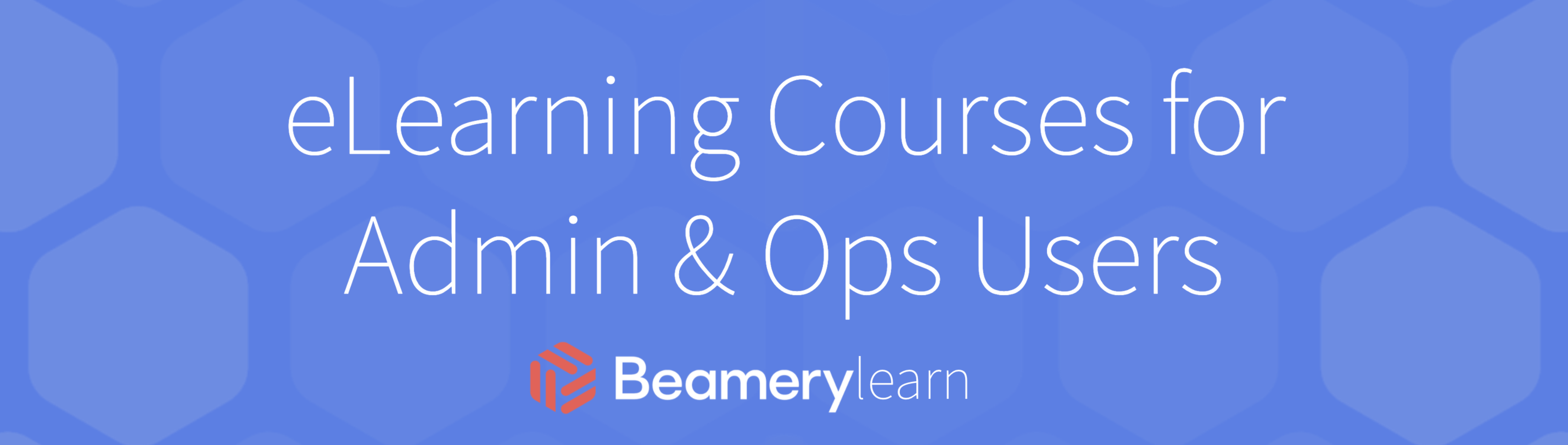 ELearning Admin Ops