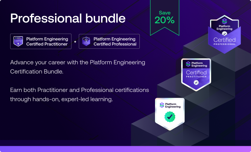 Platform Engineering Certified Professional (July - September)