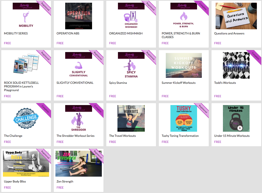 LIFETIME Lauren's Playground Membership Opportunity